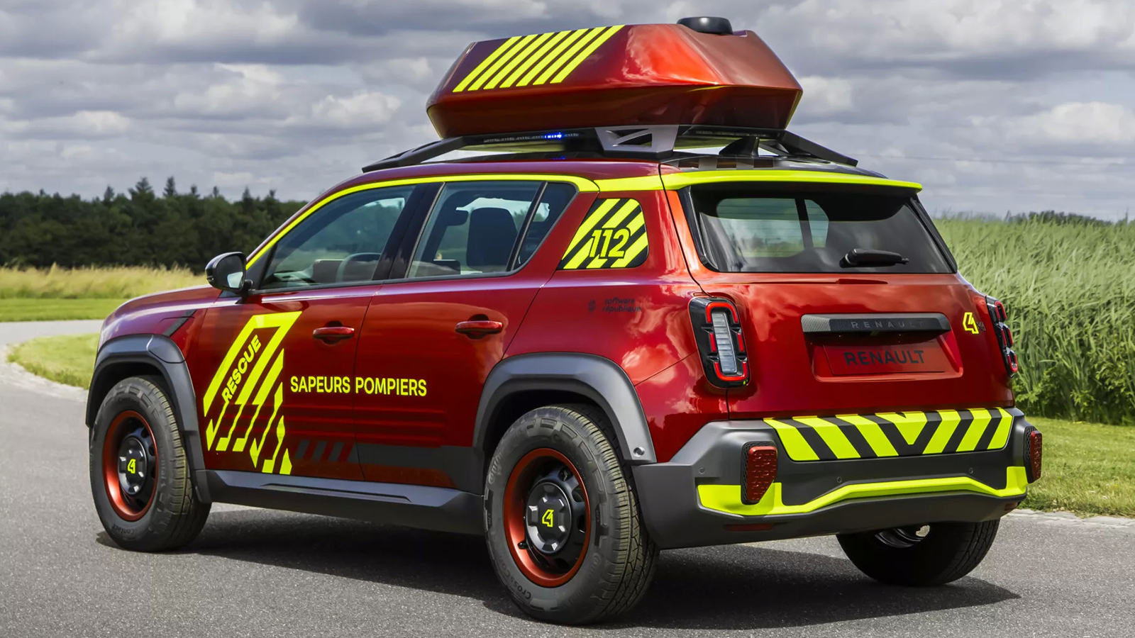 Το Renault Vision 4Rescue είναι έτοιμο για καταστάσεις έκτακτης ανάγκης